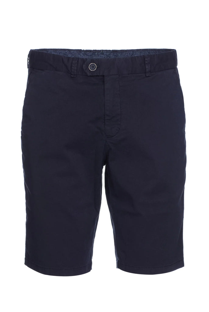 Marco Frank - Barnett: Short Chino Coupe Classique - Bleu Marine