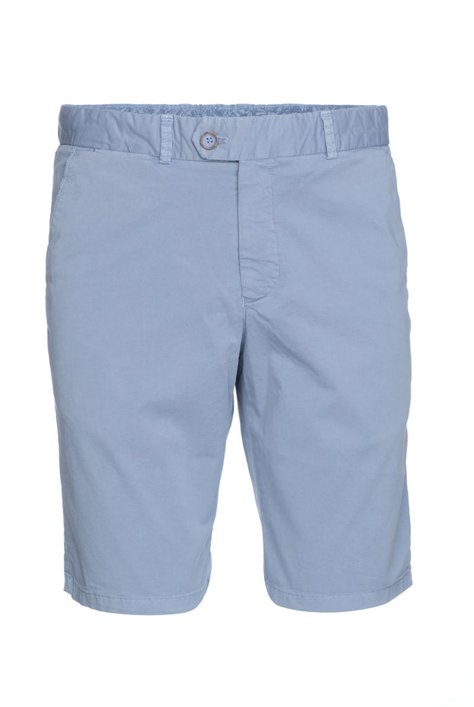 Marco Frank - Barnett: Short Chino Coupe Classique -  Bleu