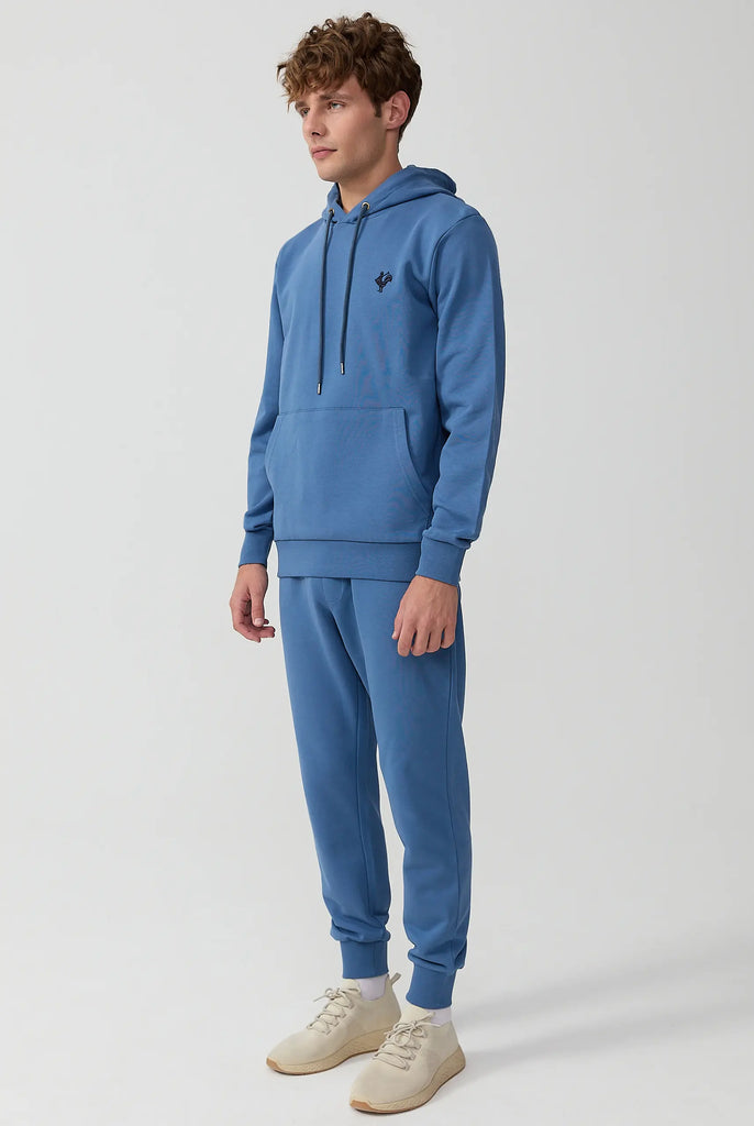 Lemaire: Pantalon de Survêtement Avec Logo de Coq Emblématique Brodé - Marco Frank