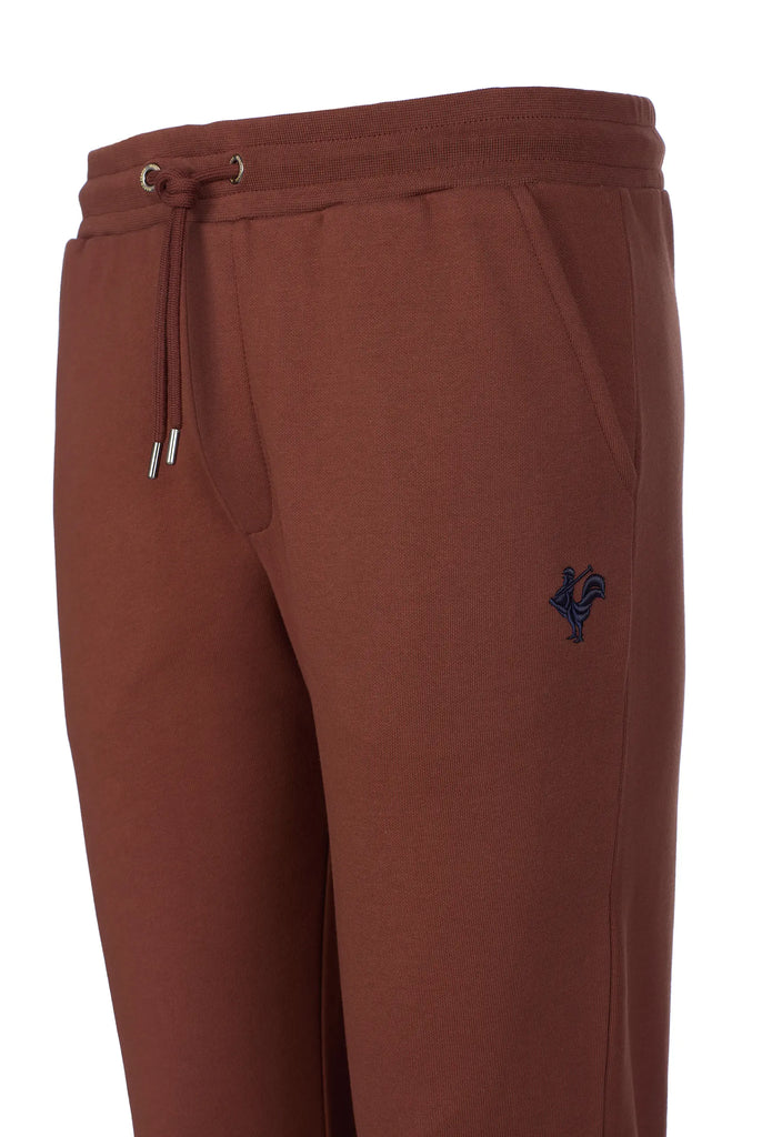 Lemaire: Pantalon de Survêtement Avec Logo de Coq Emblématique Brodé - Marco Frank