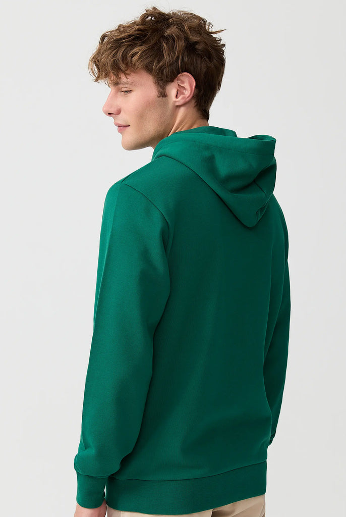 Matisse: Sweat Capuche Avec Drapeau Style Nautique Brodé - Marco Frank