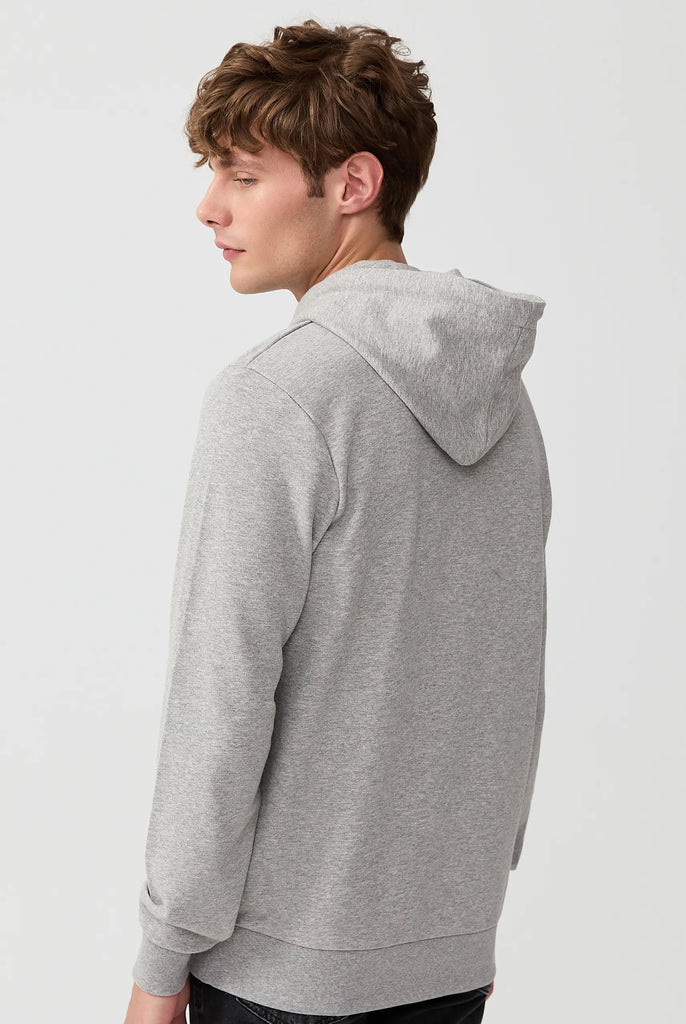 Matisse: Sweat Capuche Avec Drapeau Style Nautique Brodé - Marco Frank