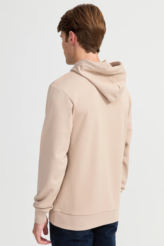 Moreau: Sweat Capuche Avec Logo Brodé - Marco Frank