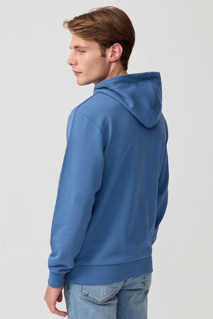 Moreau: Sweat Capuche Avec Logo Brodé - Marco Frank