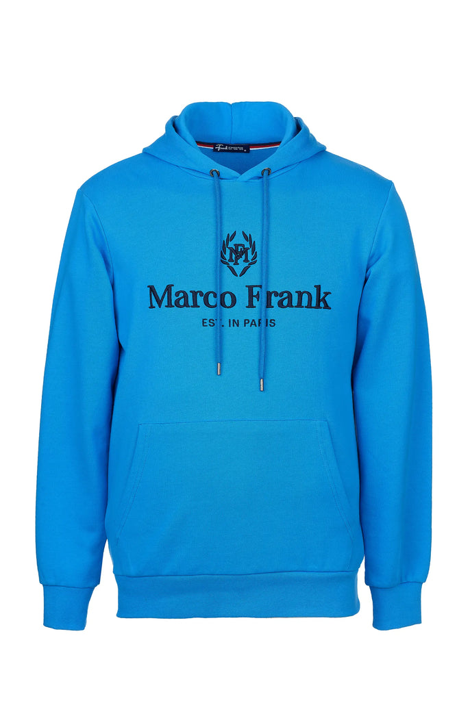 Moreau: Sweat Capuche Avec Logo Brodé - Marco Frank