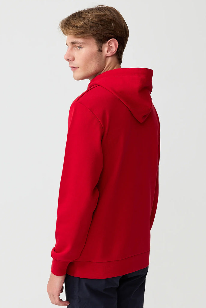 Moreau: Sweat Capuche Avec Logo Brodé - Marco Frank