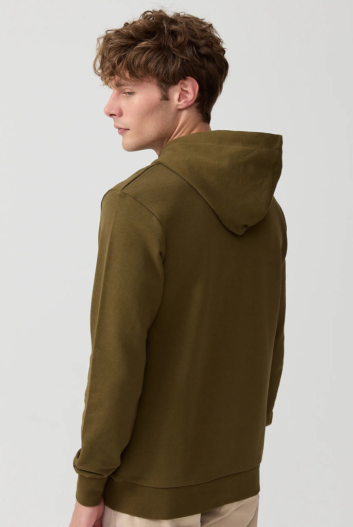 Moreau: Sweat Capuche Avec Logo Brodé - Marco Frank