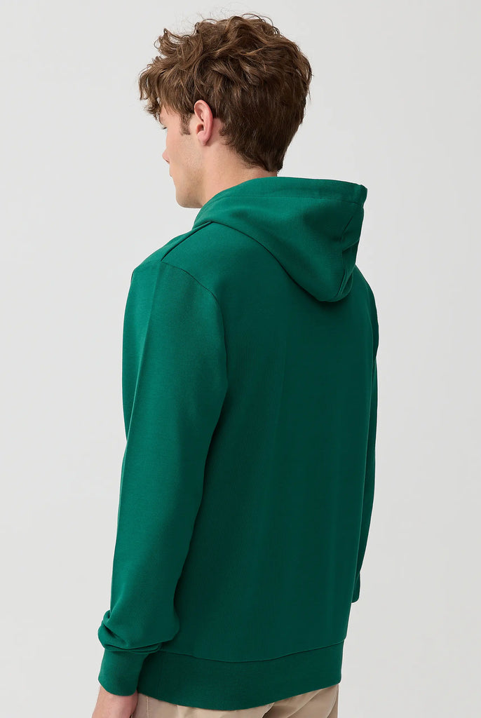 Moreau: Sweat Capuche Avec Logo Brodé - Marco Frank