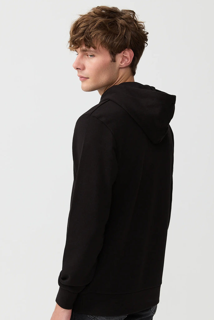 Moreau: Sweat Capuche Avec Logo Brodé - Marco Frank