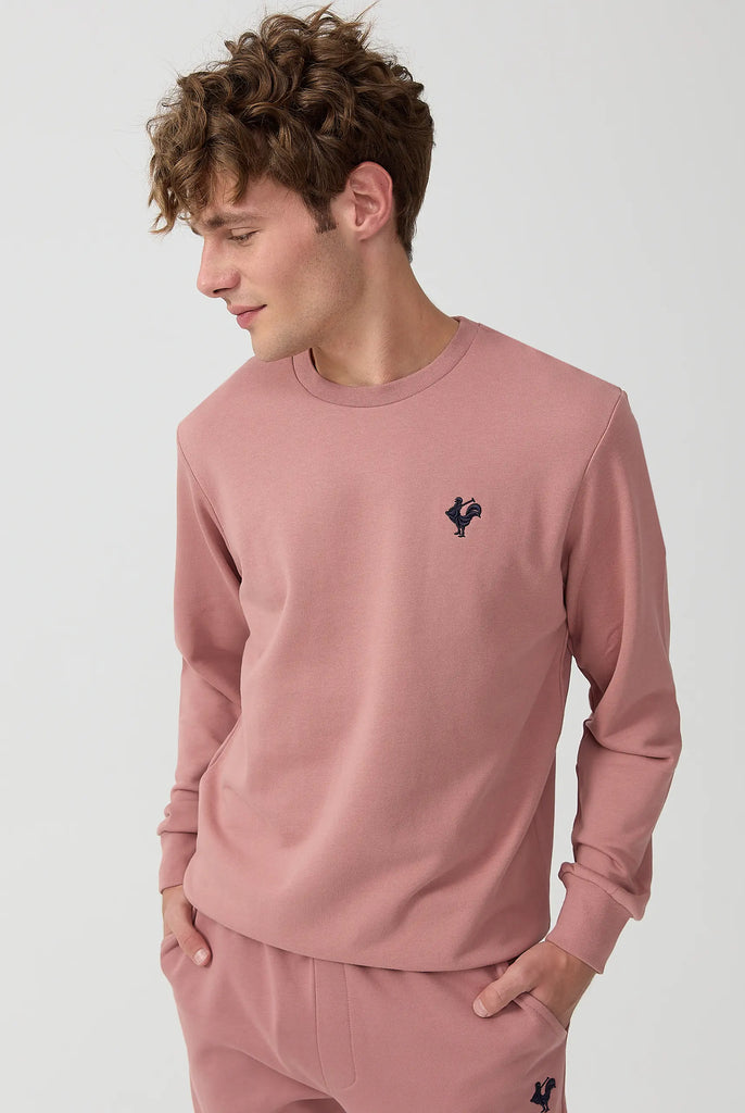 Morin: Sweat Avec Logo de Coq Emblématique Brodé - Marco Frank