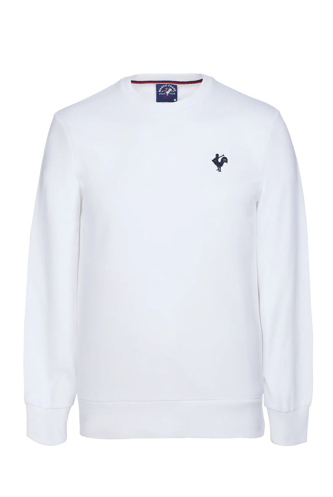Morin: Sweat Avec Logo de Coq Emblématique Brodé - Marco Frank