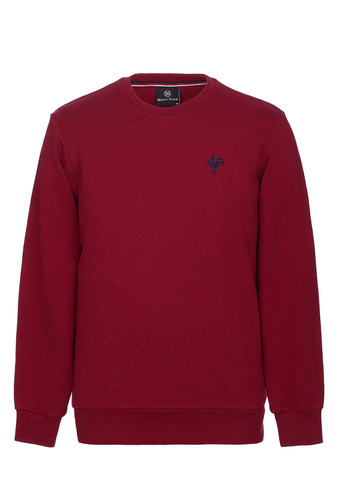 Morin: Sweat Avec Logo de Coq Emblématique Brodé - Marco Frank