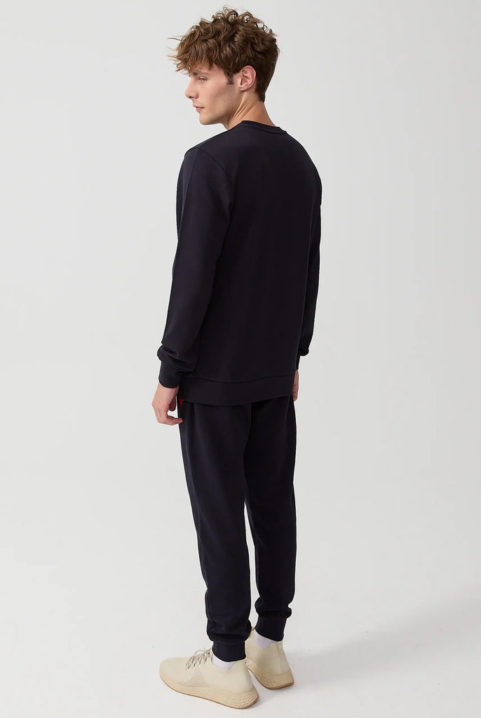 Morin: Sweat Avec Logo de Coq Emblématique Brodé - Marco Frank