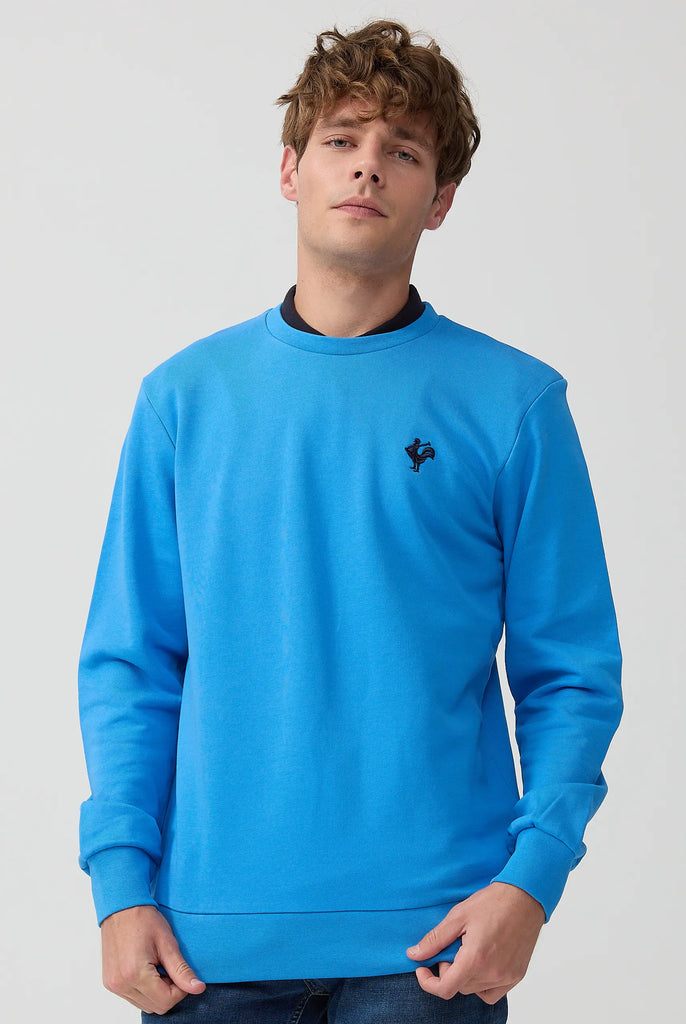 Morin: Sweat Avec Logo de Coq Emblématique Brodé - Marco Frank