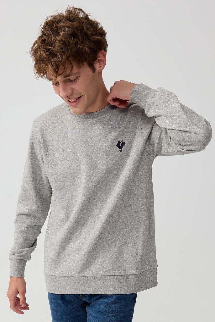 Morin: Sweat Avec Logo de Coq Emblématique Brodé - Marco Frank