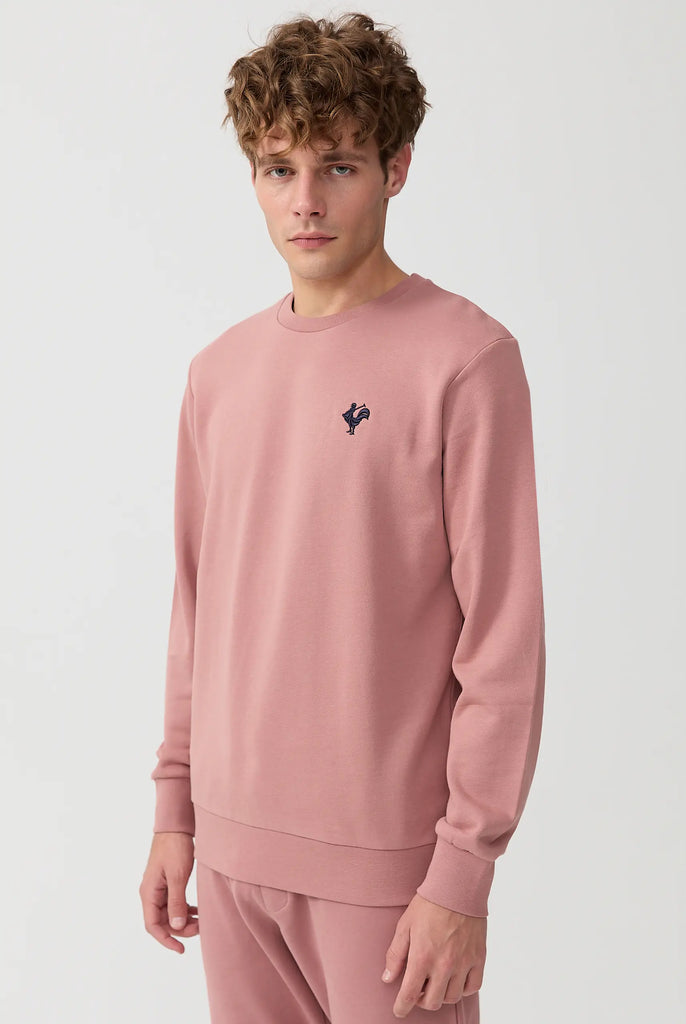 Morin: Sweat Avec Logo de Coq Emblématique Brodé - Marco Frank