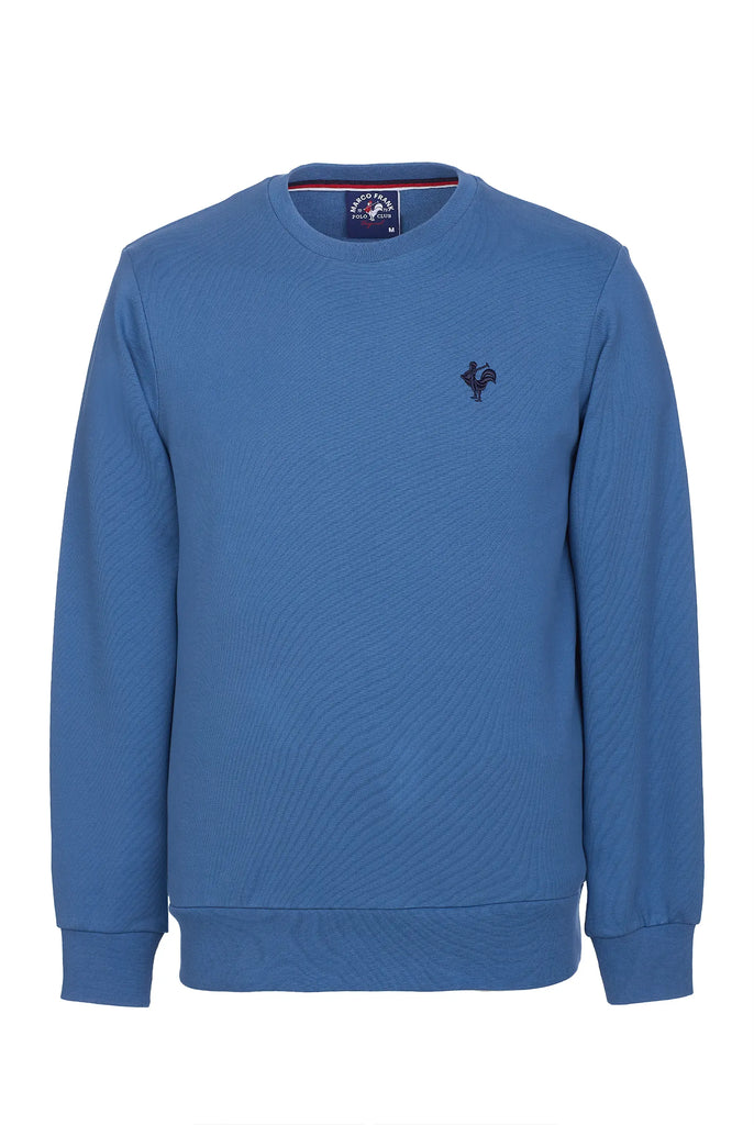 Morin: Sweat Avec Logo de Coq Emblématique Brodé - Marco Frank