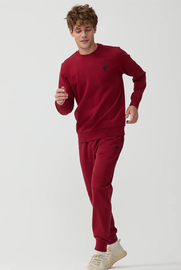 Morin: Sweat Avec Logo de Coq Emblématique Brodé - Marco Frank