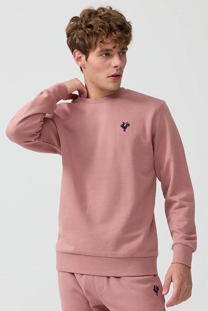 Morin: Sweat Avec Logo de Coq Emblématique Brodé - Marco Frank