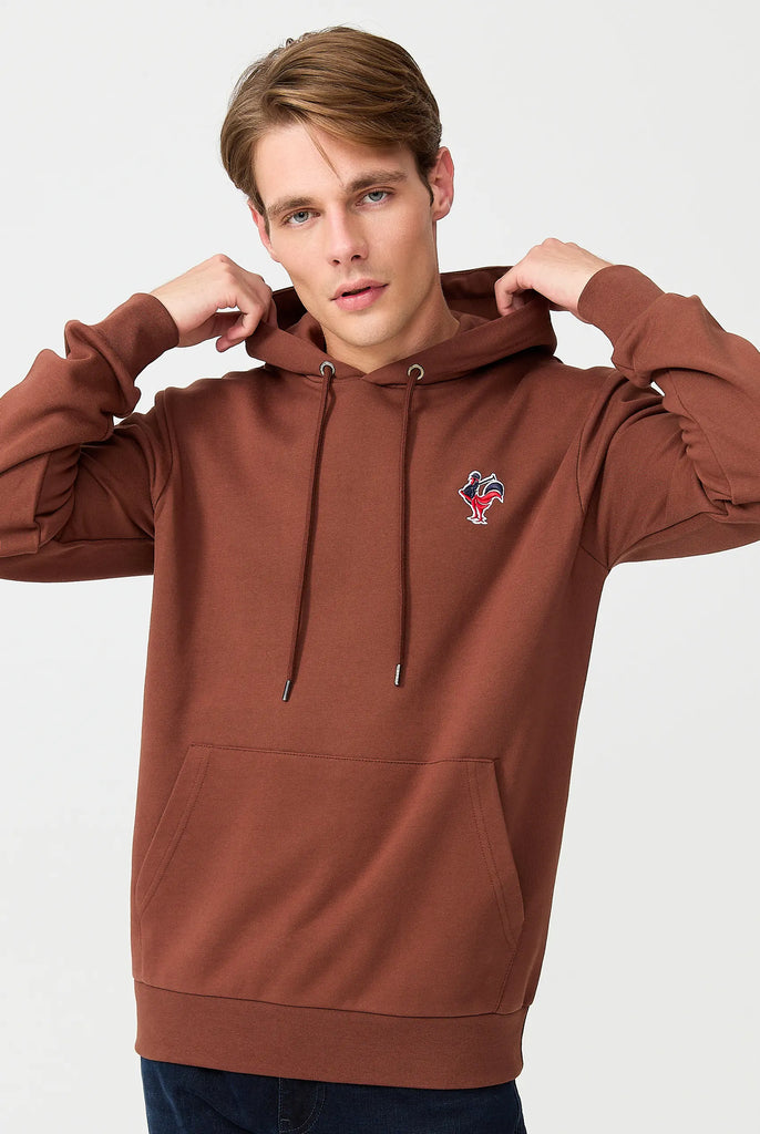 Tremblay: Sweat Capuche Avec Logo de Coq Emblématique Brodé - Marco Frank