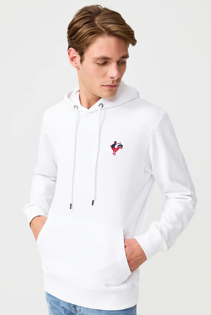 Tremblay: Sweat Capuche Avec Logo de Coq Emblématique Brodé - Marco Frank