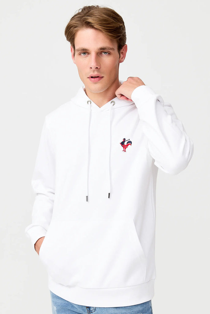Tremblay: Sweat Capuche Avec Logo de Coq Emblématique Brodé - Marco Frank