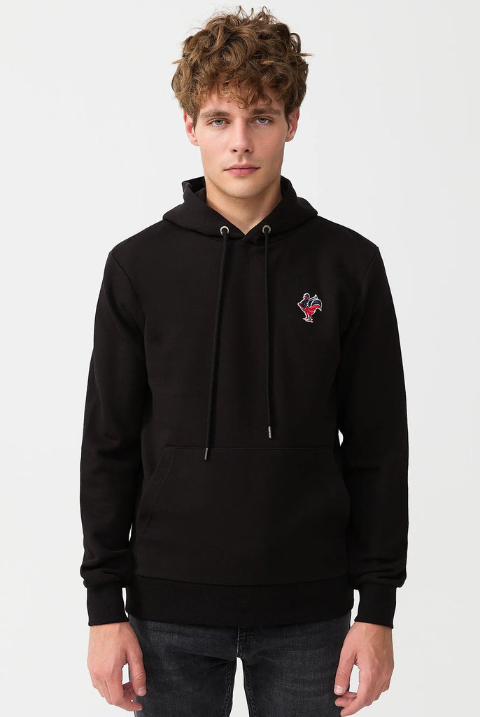 Tremblay: Sweat Capuche Avec Logo de Coq Emblématique Brodé - Marco Frank