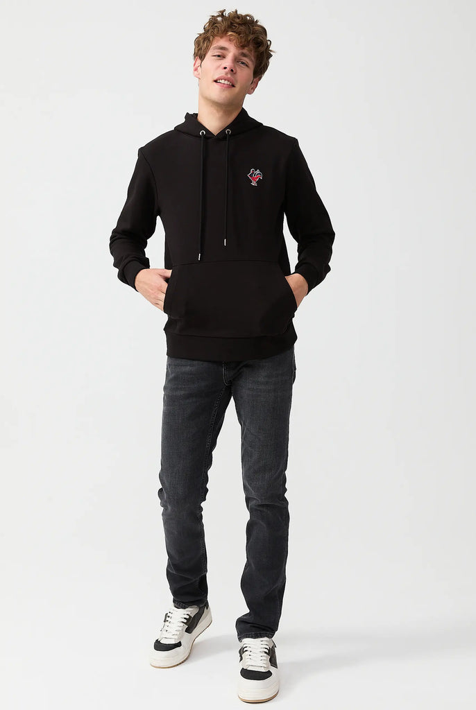 Tremblay: Sweat Capuche Avec Logo de Coq Emblématique Brodé - Marco Frank