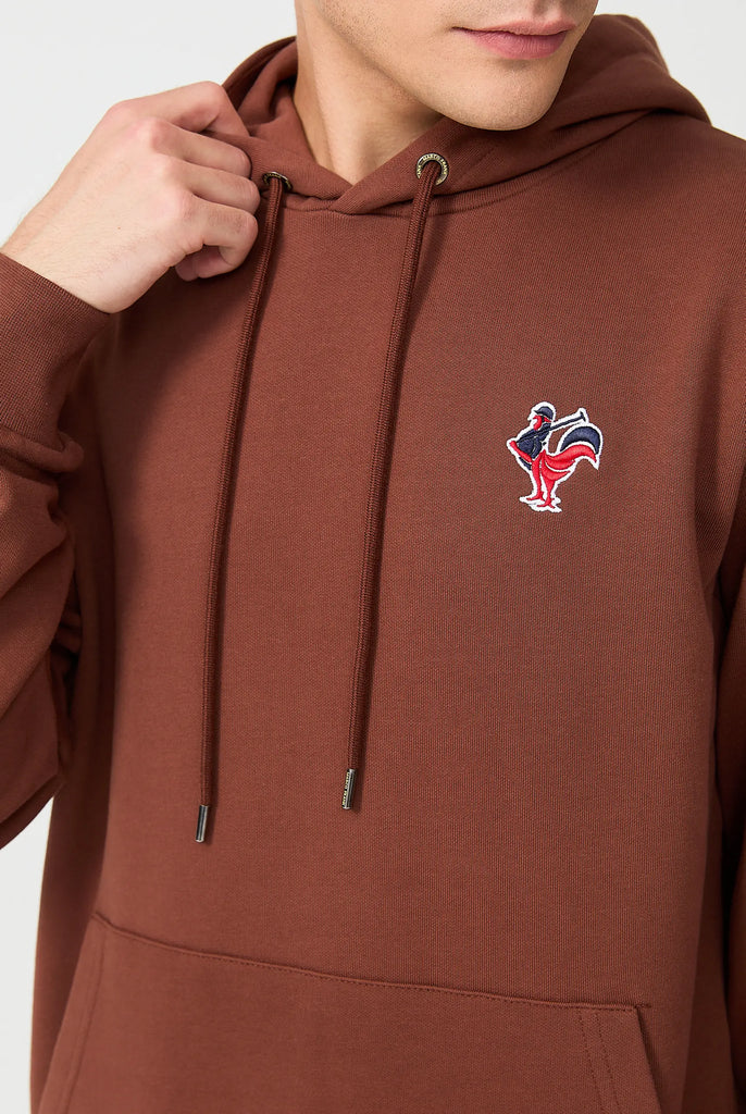 Tremblay: Sweat Capuche Avec Logo de Coq Emblématique Brodé - Marco Frank