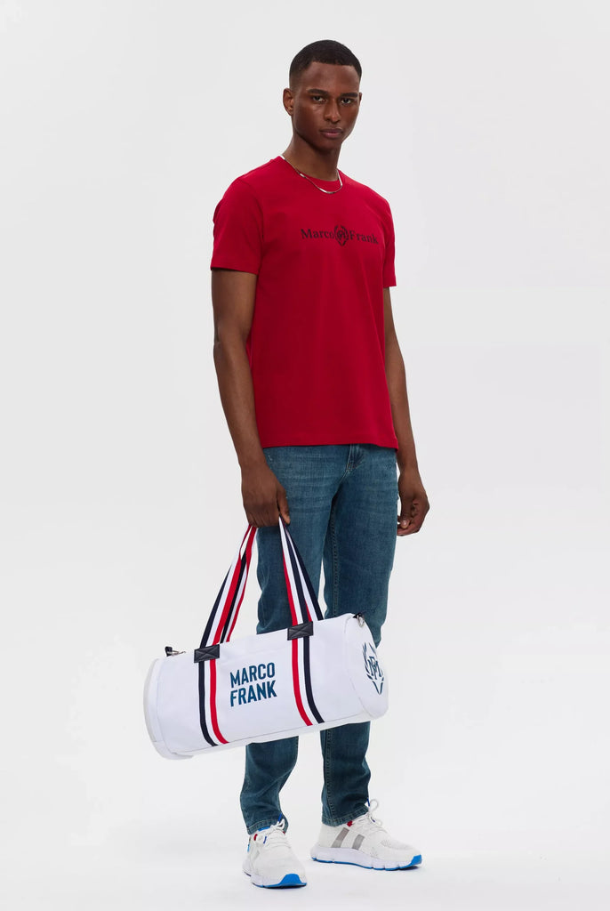 Antoine: T-shirt à Logo Couronne - Rouge