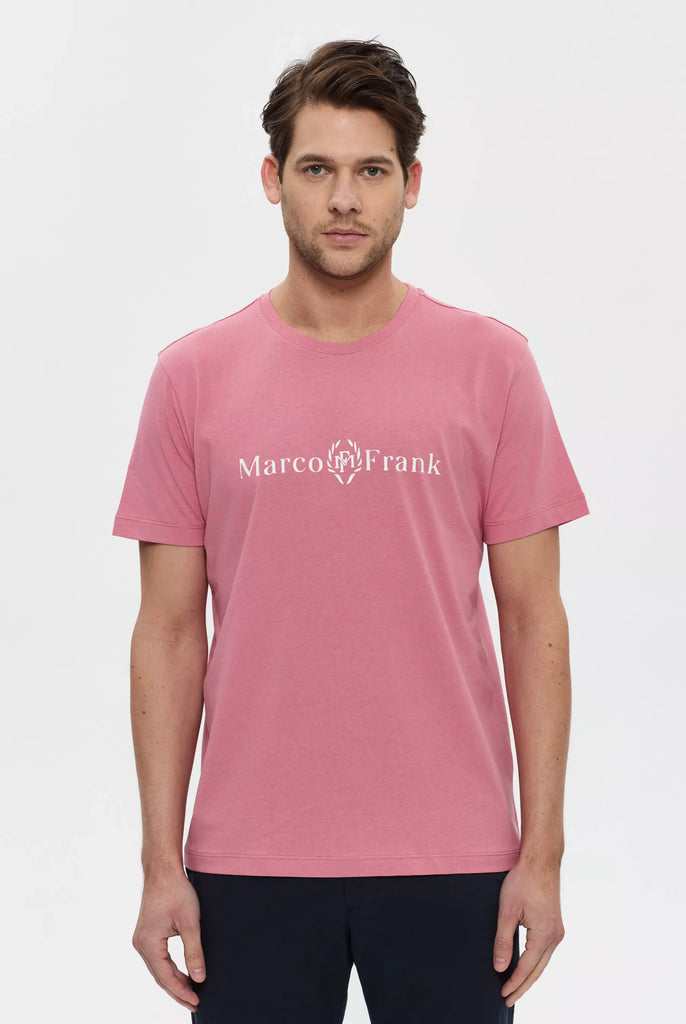 Antoine: T-shirt à Logo Couronne - Rose