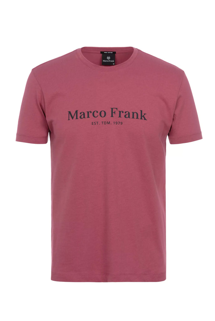 Marco Frank - Est In Paris - Jacques: T-Shirt Avec Logo Imprimé - Rose