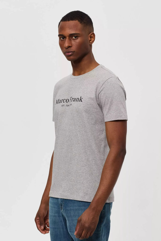 Marco Frank - Est In Paris - Jacques: T-Shirt Avec Logo Imprimé - Gris