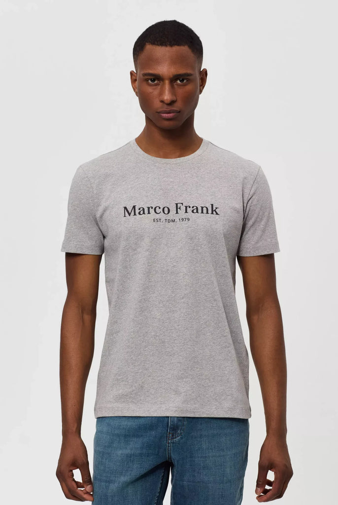 Marco Frank - Est In Paris - Jacques: T-Shirt Avec Logo Imprimé - Gris