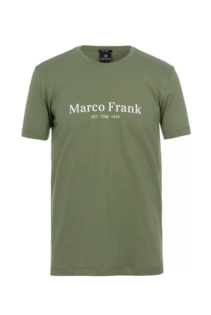 Marco Frank - Est In Paris - Jacques: T-Shirt Avec Logo Imprimé - Kaki