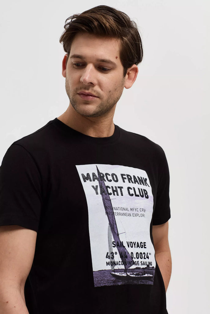 Obert: T-shirt Avec Imprimé Nautique - Marco Frank