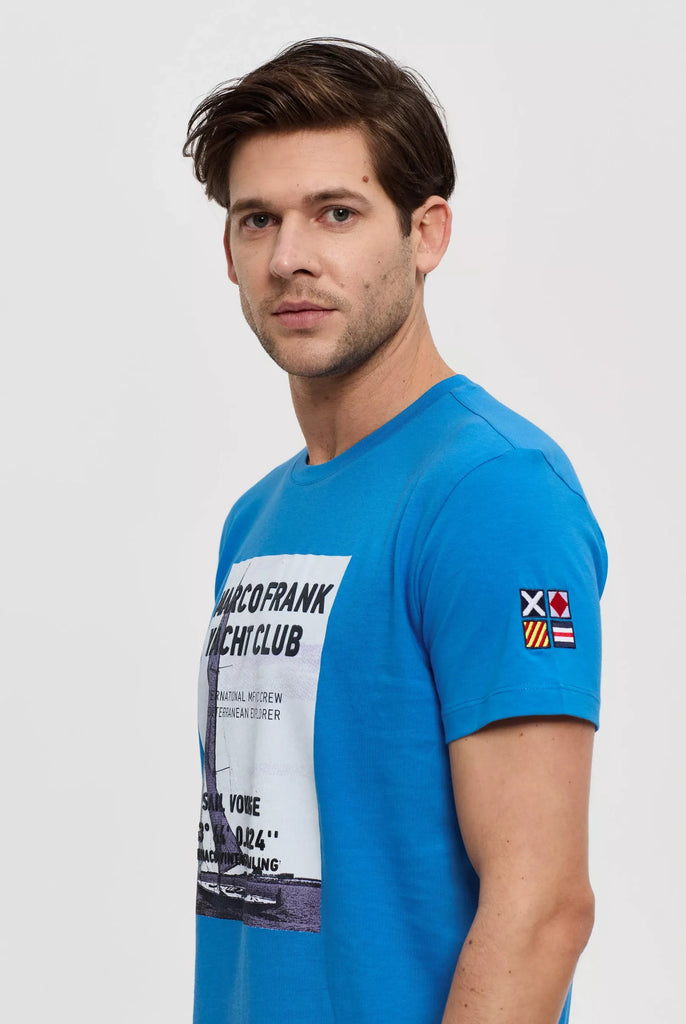 Obert: T-shirt Avec Imprimé Nautique - Marco Frank