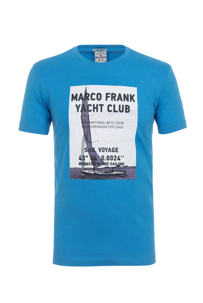 Obert: T-shirt Avec Imprimé Nautique - Marco Frank