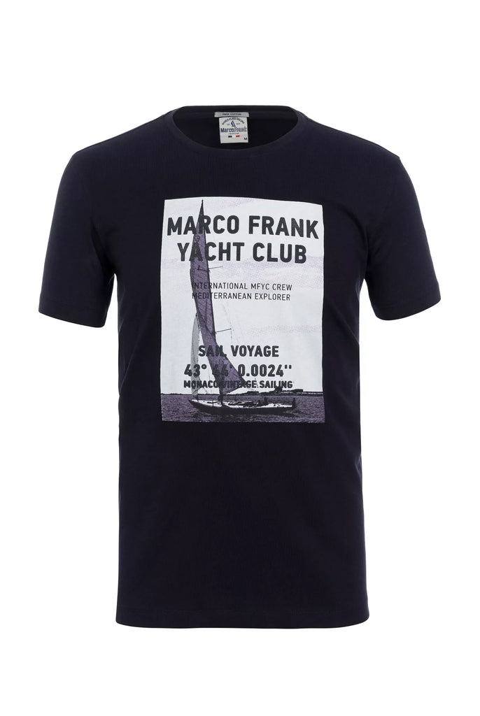 Obert: T-shirt Avec Imprimé Nautique - Marco Frank