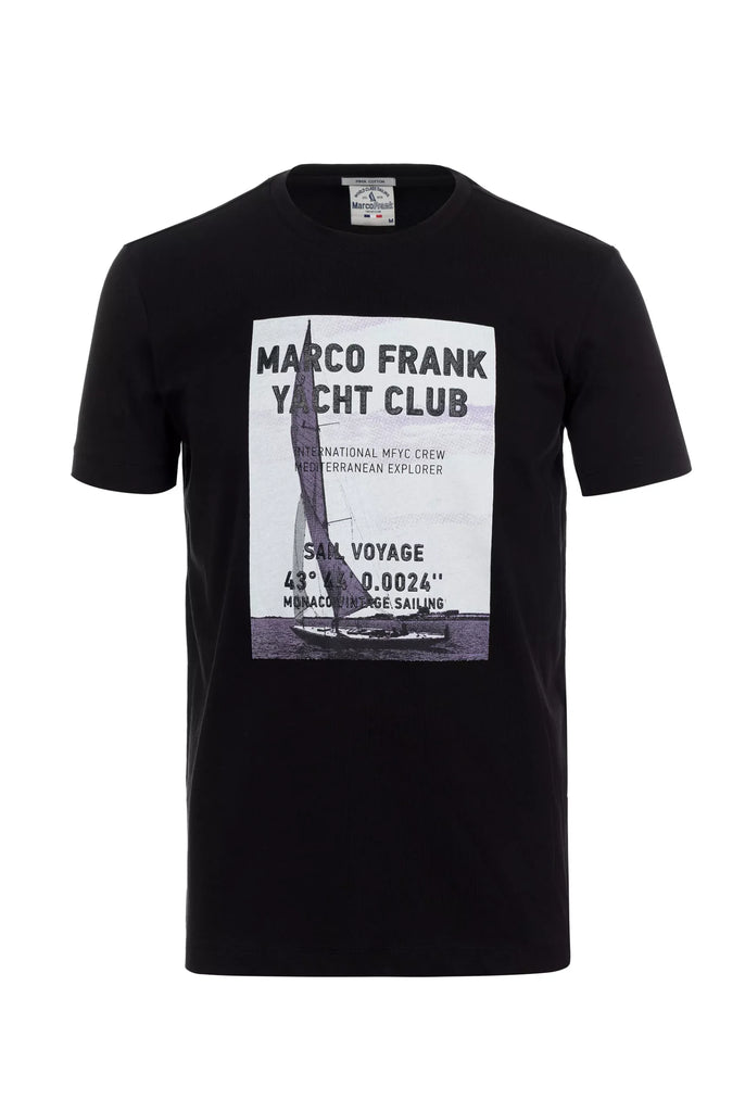 Obert: T-shirt Avec Imprimé Nautique - Marco Frank