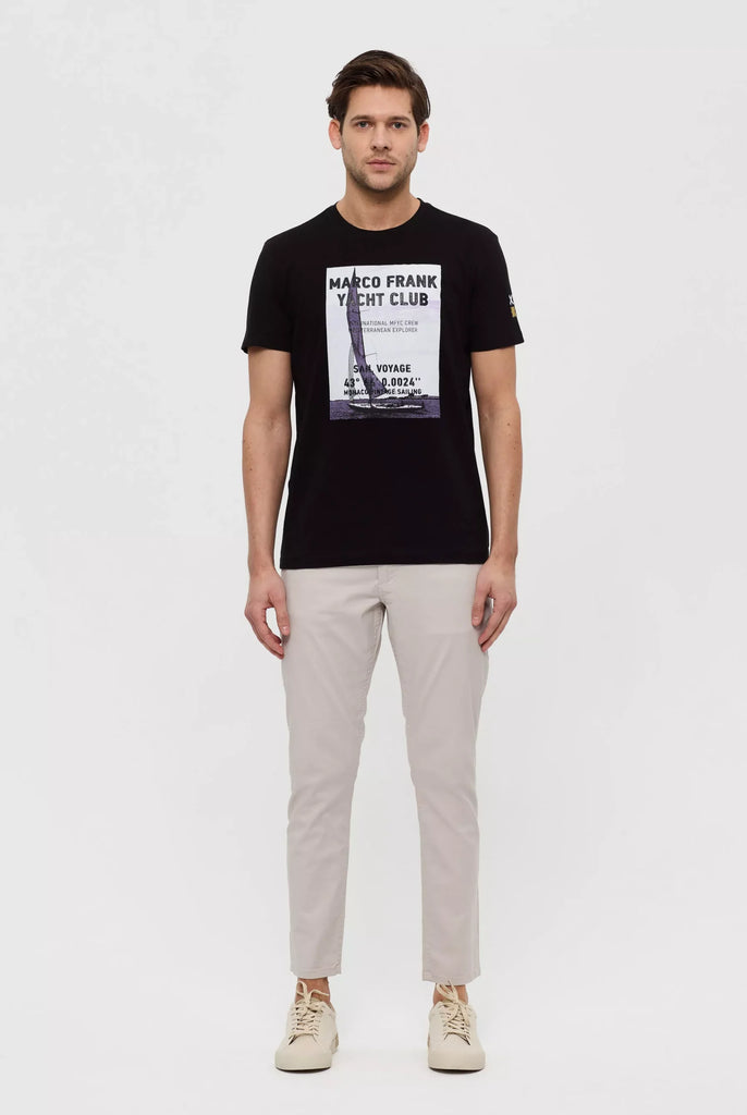 Obert: T-shirt Avec Imprimé Nautique - Marco Frank