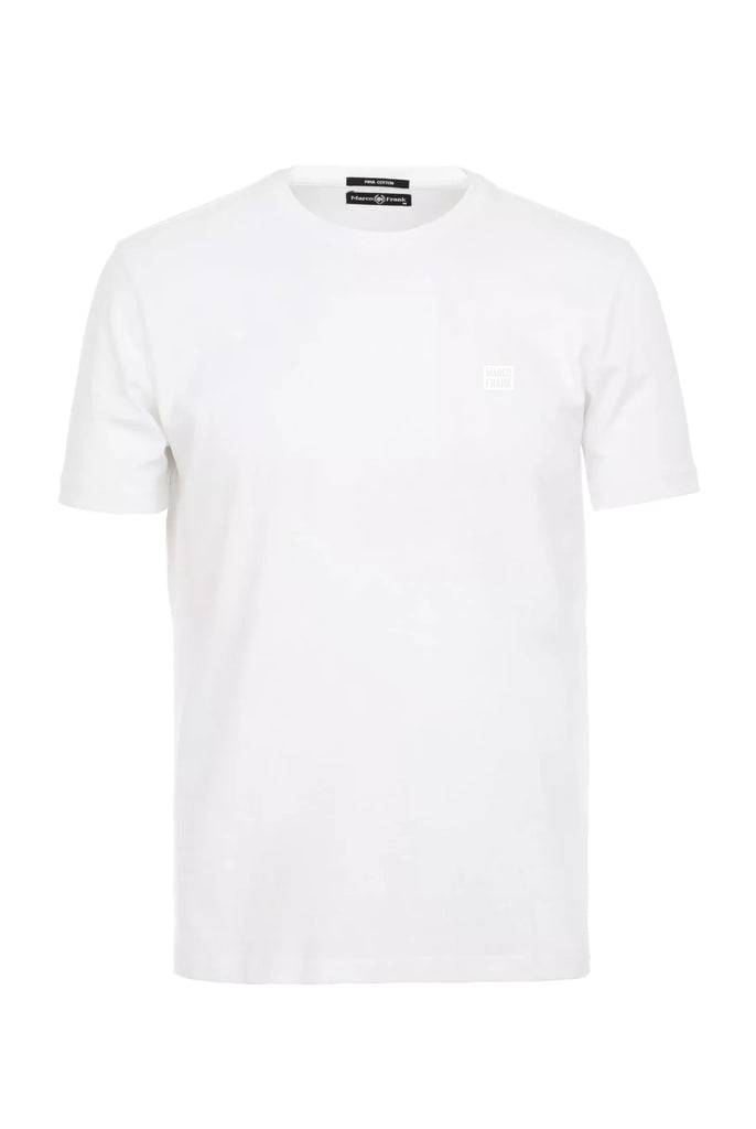 Pascal: T-shirt Avec Écusson Logo en Silicone - Marco Frank