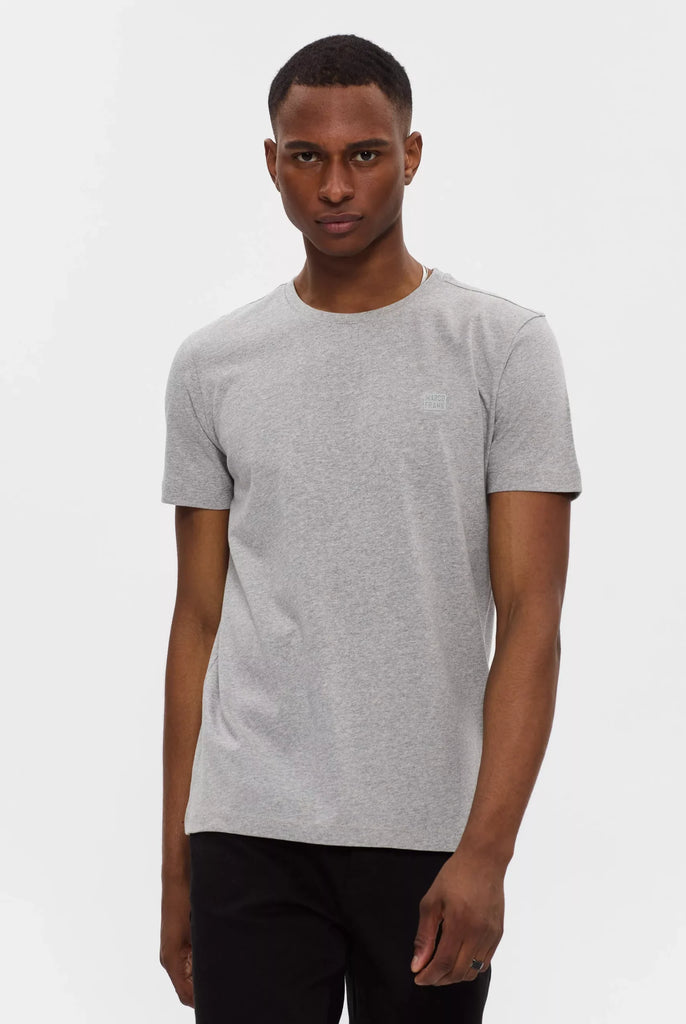 Pascal: T-shirt Avec Écusson Logo en Silicone - Marco Frank