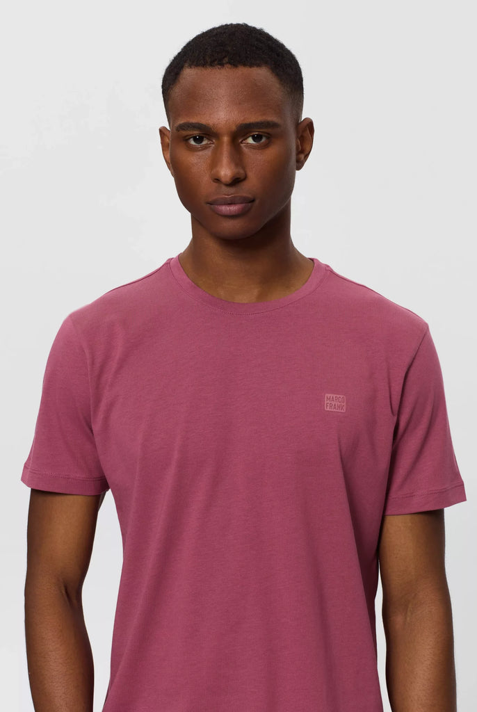 Pascal: T-shirt Avec Écusson Logo en Silicone - Marco Frank