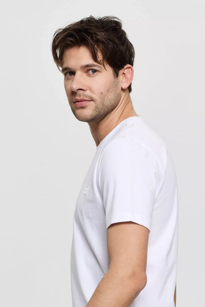 Pascal: T-shirt Avec Écusson Logo en Silicone - Marco Frank