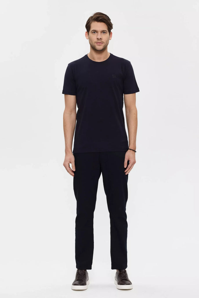 Pascal: T-shirt Avec Écusson Logo en Silicone - Marco Frank