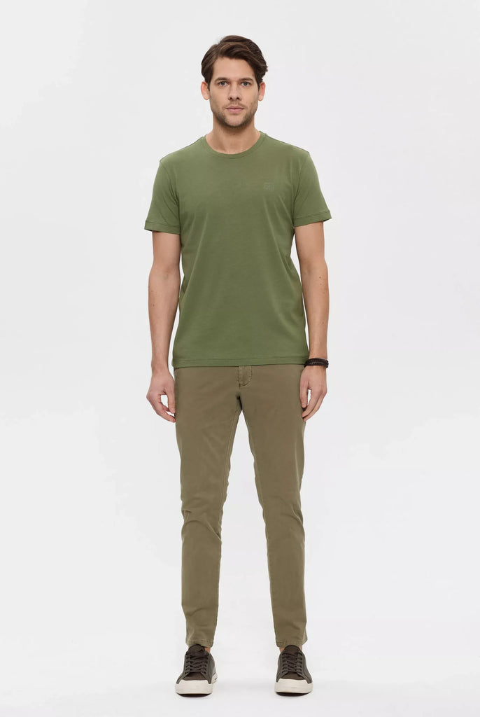 Pascal: T-shirt Avec Écusson Logo en Silicone - Marco Frank