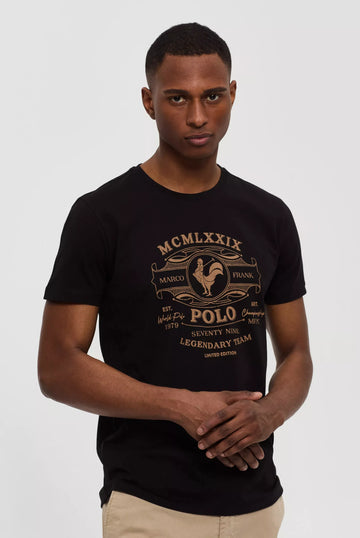 Paul: Joueur de Polo au Coq T-Shirt Graphique - Marco Frank