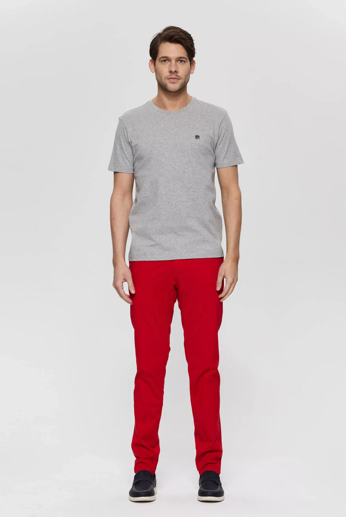 Philippe: T-shirt Avec Monogramme Brodé Logo MF - Marco Frank