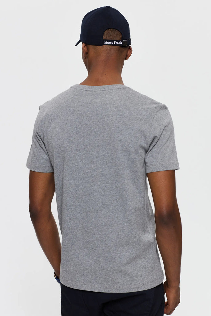 Philippe: T-shirt Avec Monogramme Brodé Logo MF - Marco Frank